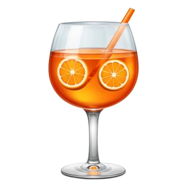 Mach mir einen Aperol in Emoji Stil sticker