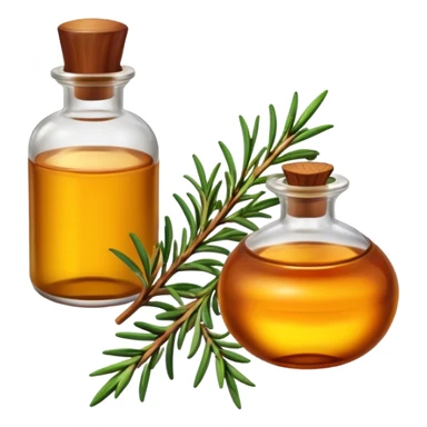 rosemary hair oil sticker