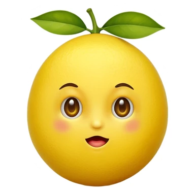 A squeezed lemon sticker