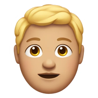 fat nonbinary person  sticker