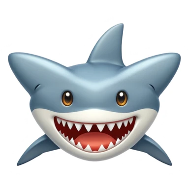 Shark tooth  sticker