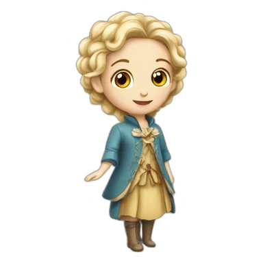 une fée amoureuse sticker