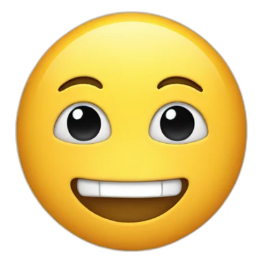 emoji face bragging sticker