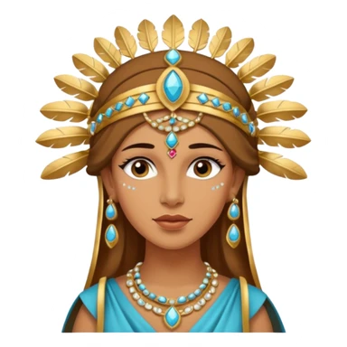 diosa tanis cartaginesa sticker