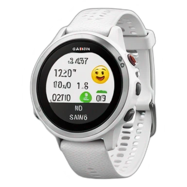 Garmin watch sticker