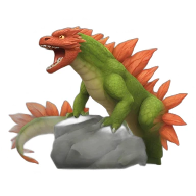 Goji (proportional)calm (realistic) (Godzilla King of the Monsters, 2019) sticker