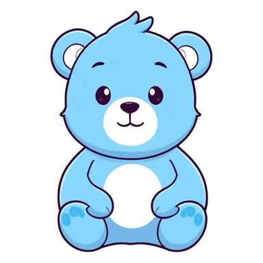 Care bear sticker