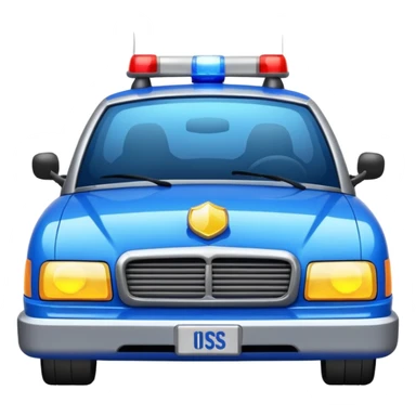 police car sticker