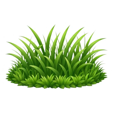 piece of short grass sticker