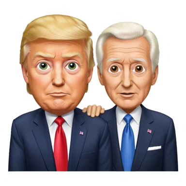 trump shows barker  sticker