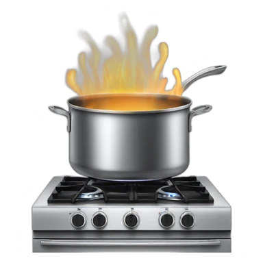 stove top with magnetic field around it sticker