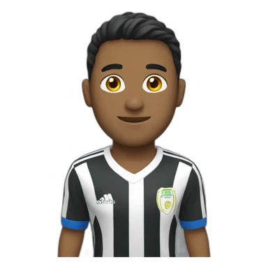 jogador de futebol sticker