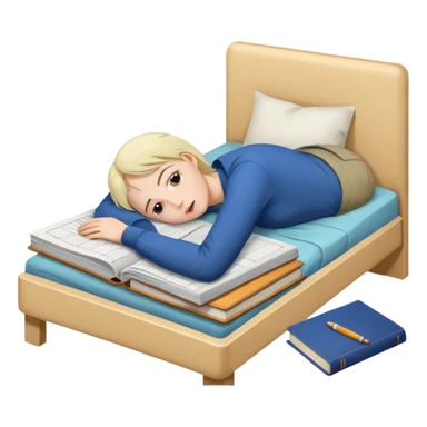 dead with homework sticker