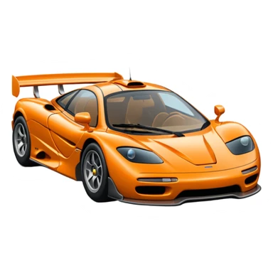 A McLaren f1 car sticker