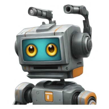 Chappie Movie Robot sticker