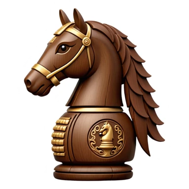chinese chess piece, knight piece sticker