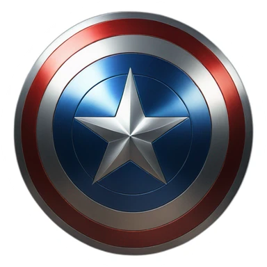 Captain America’s shield sticker