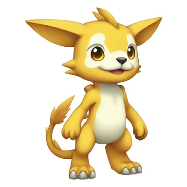 cute cool Digimon-Fakemon-animal full body sticker