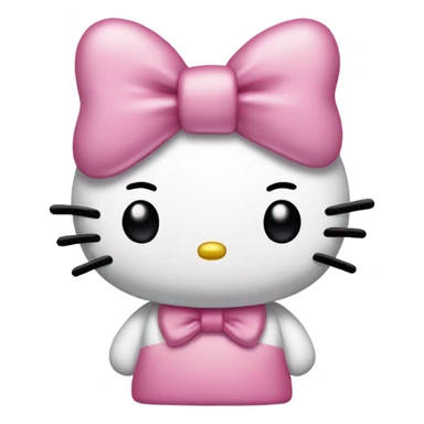 Hello kitty sad  sticker