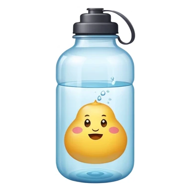water bottle, fat bottle sticker