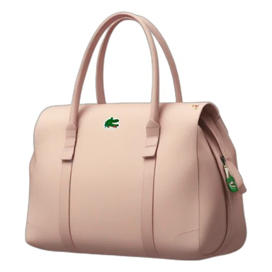 Lacoste bag giro sticker