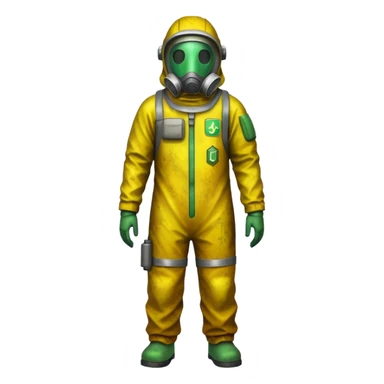 Hazmat Suit from Rust sticker