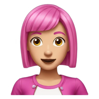 Stephanie Lazy town sticker
