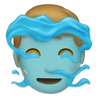 person swimmimg sticker