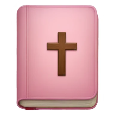 light pink bible sticker