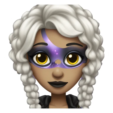 Disco goth fairy sticker