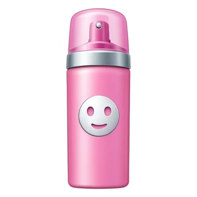 pink spray deodorant sticker