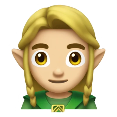 Link in the legend of zelda sticker