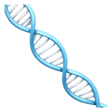 3D render of DNA Helix, forensic investigation aesthetic, sterile clinical lighting, cool blue undertones, sharp high-contrast details, professional clean look. sticker