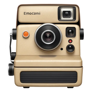 camera vintage instantanea sticker