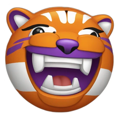 clemson tigers win! sticker