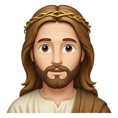 radiant jesus sticker