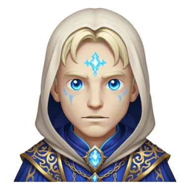 friendly world of warcraft mage undead male sticker