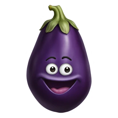 stinky eggplant ￼ sticker