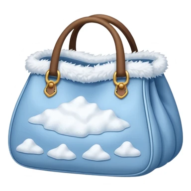 Bag of snow sticker