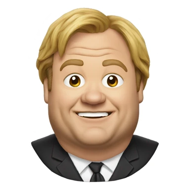 Chris Farley sticker