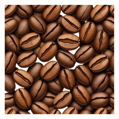 coffee beans sticker