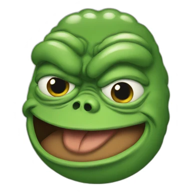 horrible pepe sticker
