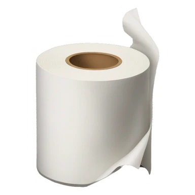  toilet roll with dirt sticker