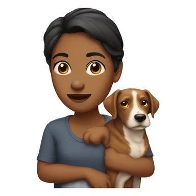 aleya with a dog sticker