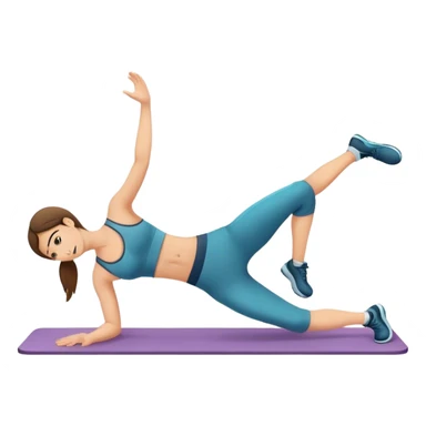 training abdominals sticker