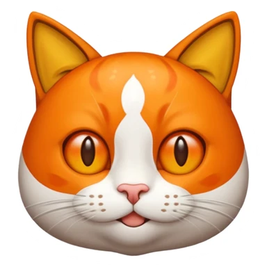 Crie a imagem de uma gato sorridente sticker