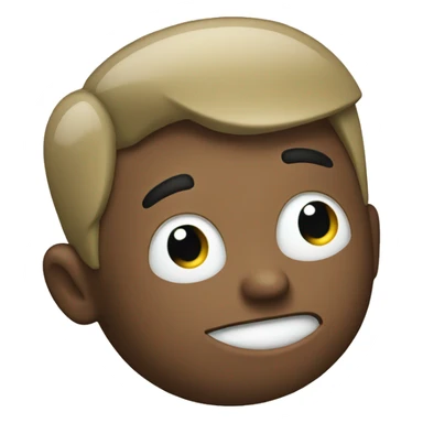 Face that is dabbing sticker