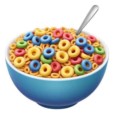 cereal froot loops sticker