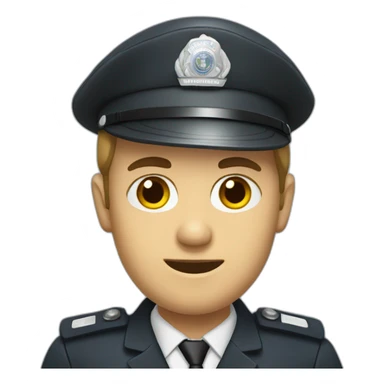 Customs officer sticker