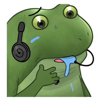crying music sticker